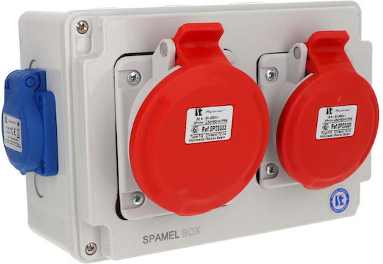 Spamel Industrial Type Socket 1-00019-90668
