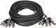 Soundsation XLR Cable Male to Female Black 10m DKAL-SND00501