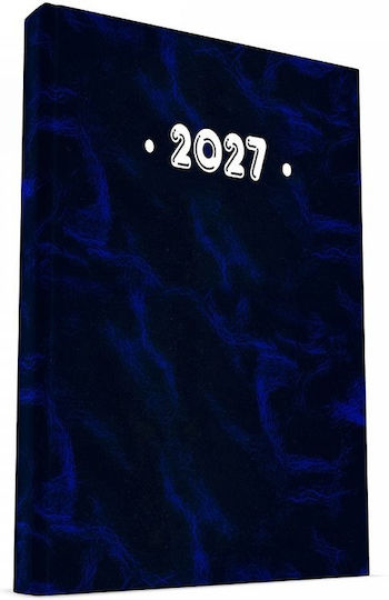Υδρόγειος Πηγασος Ημερήσιο Planner 2027 Μπλε 21x29εκ.