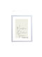 Wooden Wall Photo Frame with White Frame K85/3