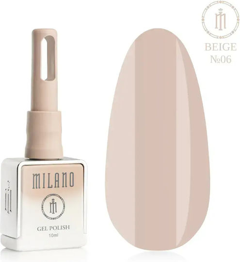 Ημιμόνιμο Βερνίκι Νυχιών Beige №06 10ml