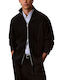 Men's Knitted Cardigan Black