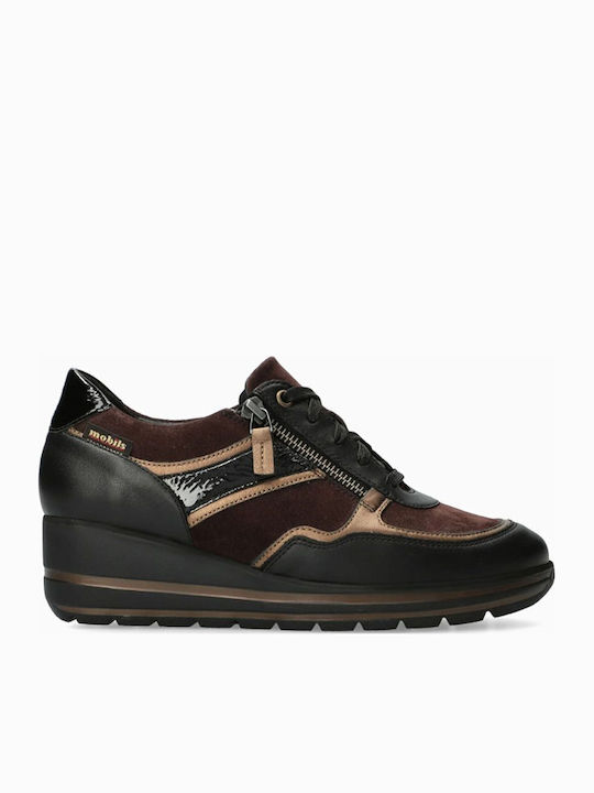 Mephisto Anatomische Damen-Sneakers Schwarz