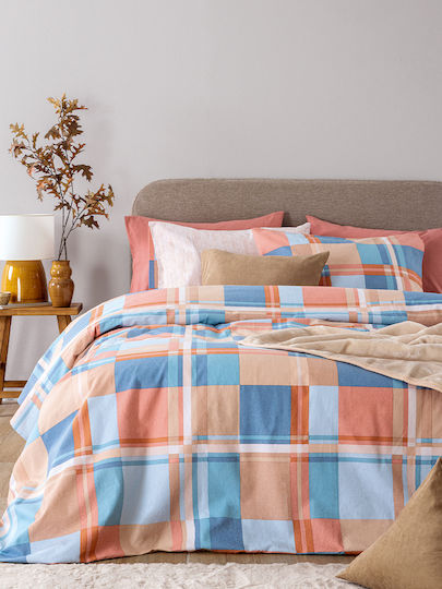 Palamaiki Beauty Bettwäsche-Set, für Super-Doppelbett, 240 x 265 cm, bedruckt (4 Stück)