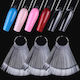 Display Tips Color Nail Art Balerina Clear 50pcs