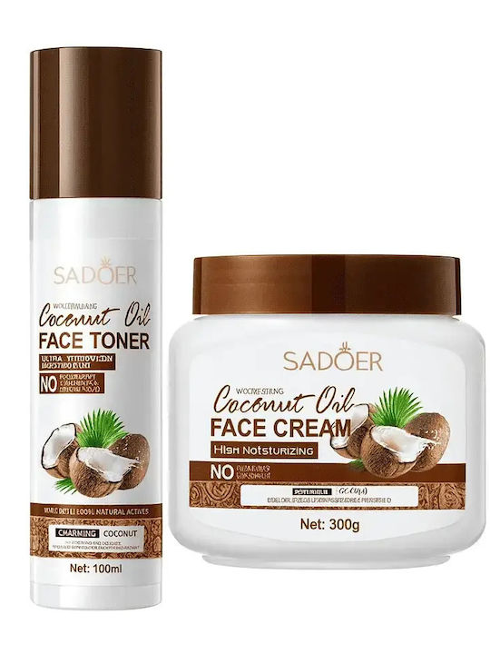 Face Care Package Toner + Cream Coconut Oil Face Care Package Toner + Cream Coconut Oil