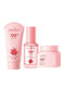 Skin Care Package Gel + Serum + Pink Aloe Cream