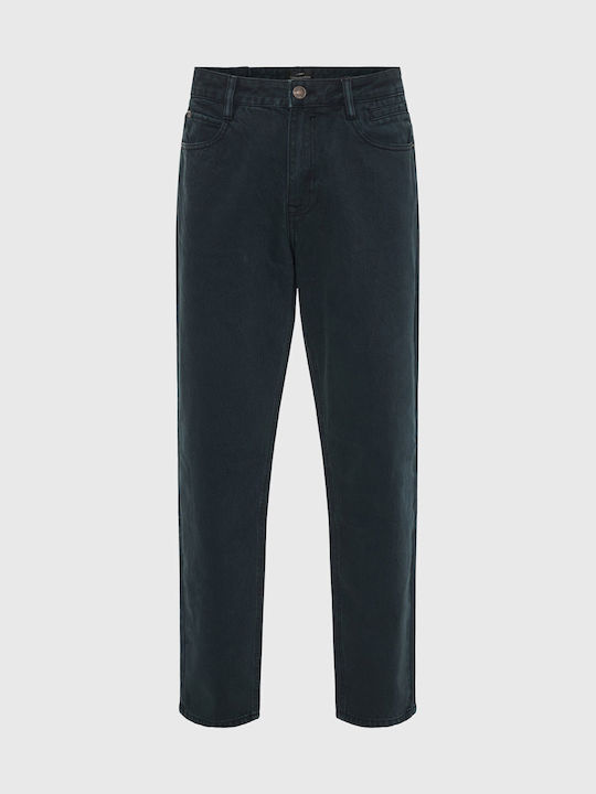 Men's Loose Fit Black Jeans