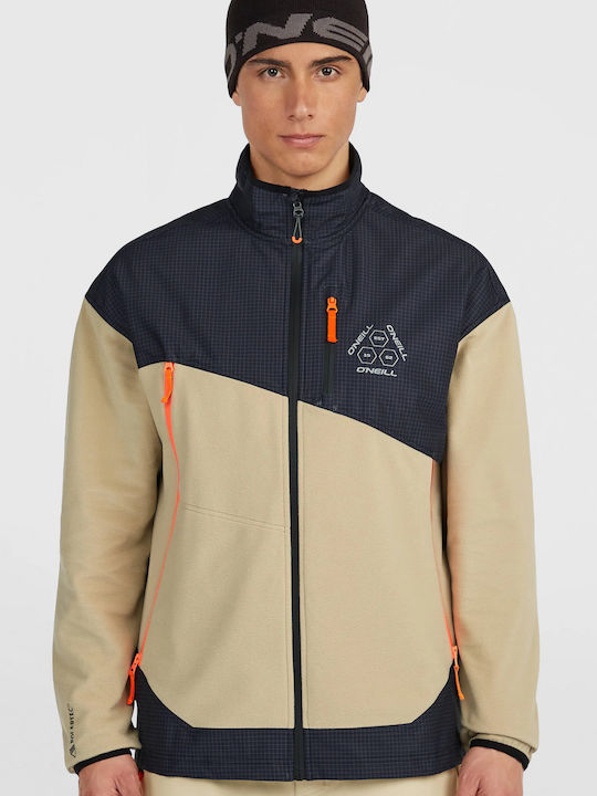 O'Neill Men's Beige Fleece Jacket