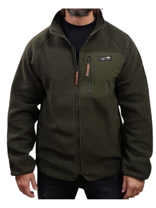 Marcus Men’s Fleece Jacket 5052 Olive Green