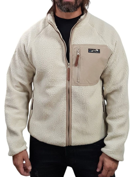 Marcus Men's Fleece Jacket Bright Sand
