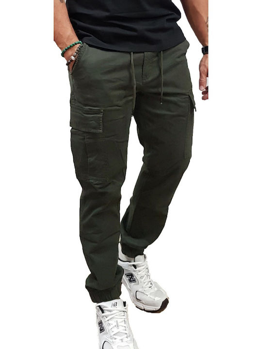 Rebase Men's Cargo Trousers Autumn Green