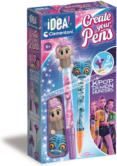 Clementoni Arts & Crafts Create Your Pens: K-pop Demon Hunters Sussy and Derpy