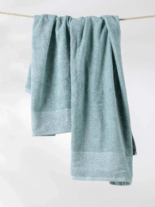 Kentia Bath Towel Set 2pcs Viper Sky Blue Weigh...