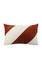 Christmas Decorative Rectangular Pillow Red 30x50cm