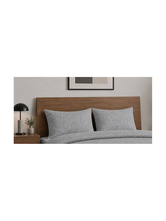 Lumora Lahour Pillowcase Set Grey 52x72cm