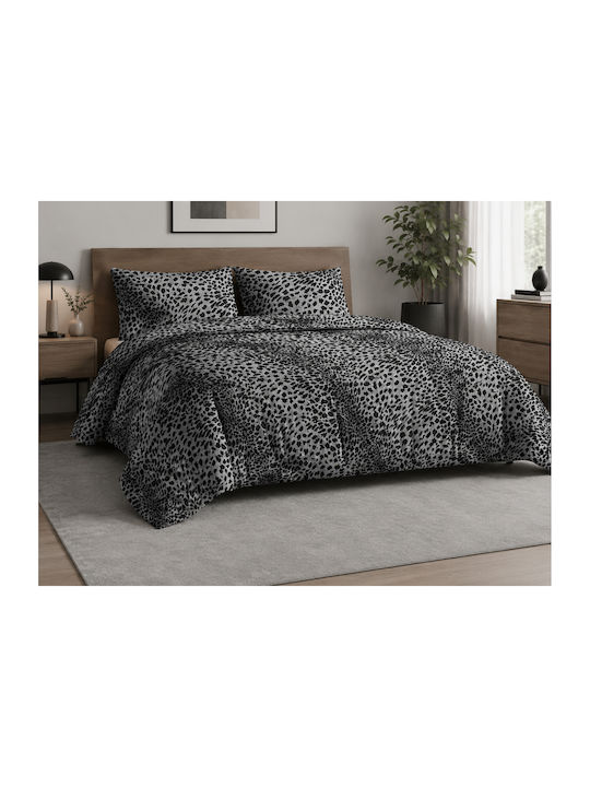 Комплект Двойна Завивка 220x240 см Lumora Leopa...