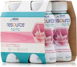 Nestlé Resource HP/HC 4 x 200ml Strawberry