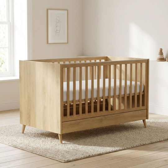 Casababy Beige Crib with Mattress