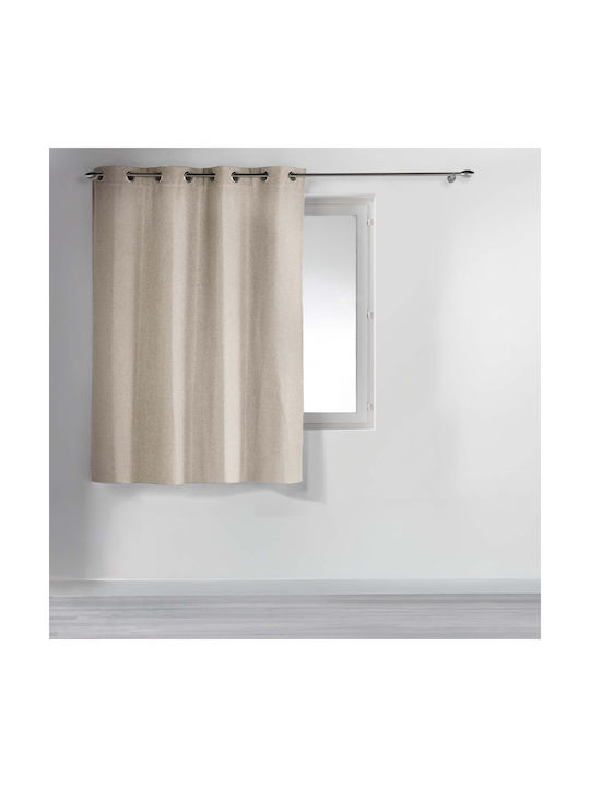 Window Curtain with Grommets L-c Chinea Beige 1...