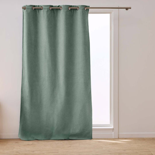 Κουρτίνα με Τρουκς L-c Spleen Cedar 140x260εκ.