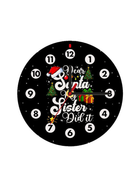 Koupakoupa Dear Santa My Sister Did It Wooden W...