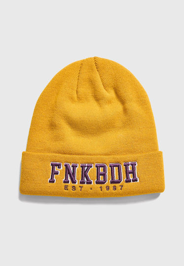 Beanie Men's Knitted Beanie in Pink