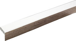Rodeco Berlin Curtain Rod Pelmet 200 cm Plastic