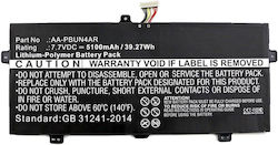 Coreparts Laptop Battery Samsung 39.27wh 7.7v 5100mah 31wh Li-pol 7.7v 4000mah Black 900x5l 900x5l-k01 900x5l-k02 940x3l-k02 Ativ