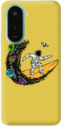 Xiaomi Poco M7 Surf In Space Yellow Colored Silicone TPU Case
