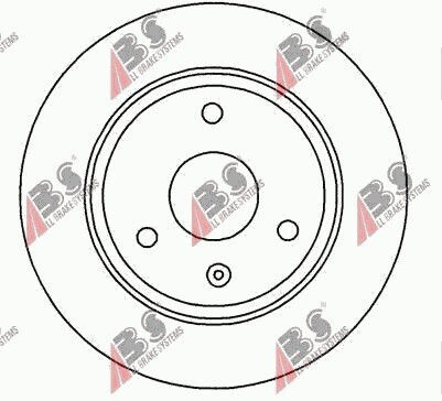 Brake Disc Citroen Ax 86-97 Peugeot 106 91-04 95027199