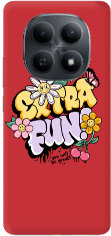 Xiaomi Redmi Note 15 Extra Fun Red Colored Silicone Tpu Θήκη