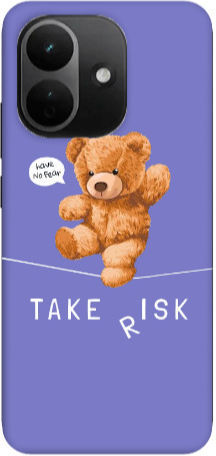 Xiaomi Redmi Note 17 Pro Max Take Risk Purple Colored Silicone Tpu Θήκη