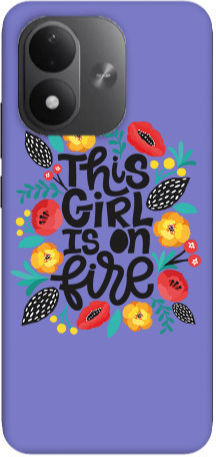 Xiaomi Redmi Note 17 5g This Girl Purple Colored Silicone TPU Case
