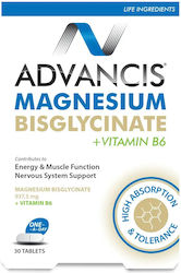 Advancis Advancis Magnesium Bisglycinate 937.5mg 30 tabs Advancis Advancis Magnesium Bisglycinate 937.5mg 30 tabs