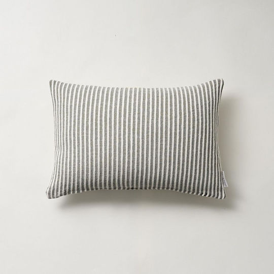 Gofis Home Διακοσμητική Μαξιλαροθήκη Ingerith Green 45x30εκ.