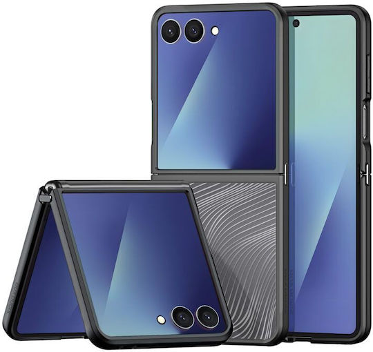 Dux Ducis Aimo Hülle für Samsung Galaxy Z Flip 7 Schwarz