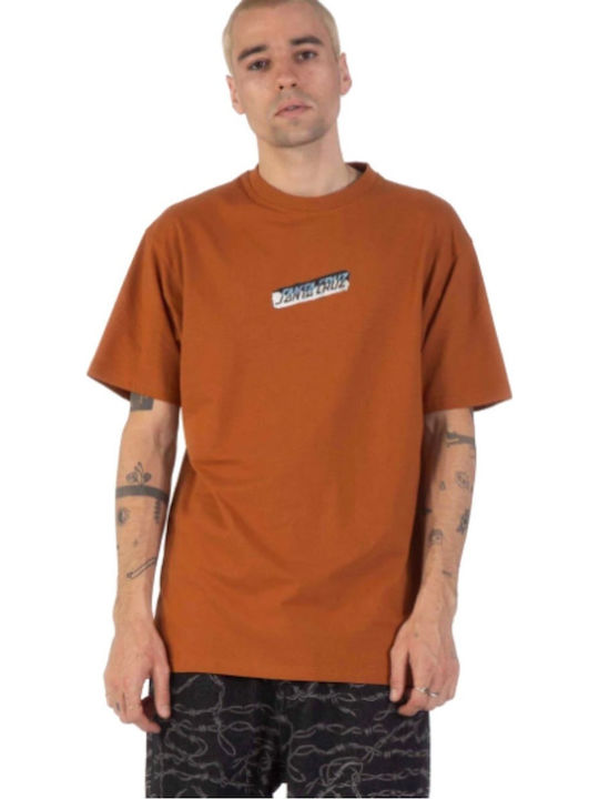 Santa Cruz Damaged Hand T-shirt Orange SCA-TEE-13950