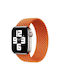 Hera Braided Orange Strap Size M Watch 38 40 41 42mm Series 10 2024