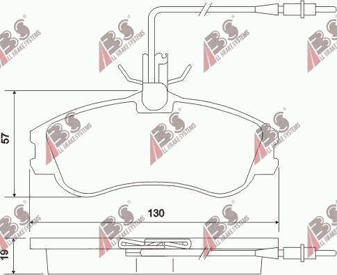 Front Brake Pads Citroen Berlingo 96 Xsara 23124.19.3