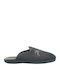 Herren Hausschuhe mit Fleece in Grau