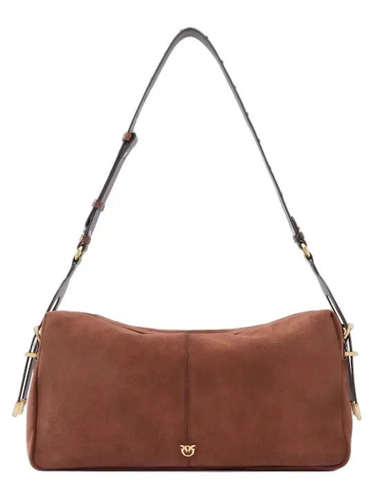 Pinko Classic Δερμάτινη Γυναικεία Τσάντα Ώμου /...