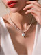 Kaleido Necklace with Heart Design