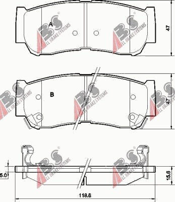 Bremstrommeln Hyundai Santa Fe 06 Hinten 583022ba20