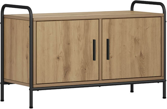 TV-Schrank Artisan Eiche L79,5 x T33 x H50 cm