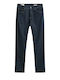 Ανδρικό Παντελόνι Τζιν Ελαστικό Extra Slim Fit Σκουρο Μπλε