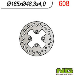 NG Преден спирачен диск Can-Am/Bombardier DS 650 2000-2006 165x4 мм