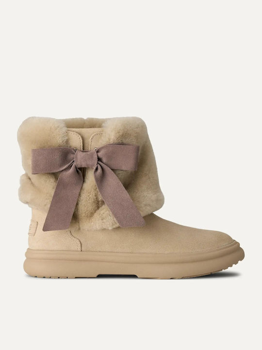 UGG Γυναικεία Μποτάκια Εκρού