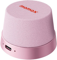 Momax 1-Vibe Go Bluetooth-Lautsprecher 3 W mit einer Akkulaufzeit von bis zu 12 Stunden Rosa