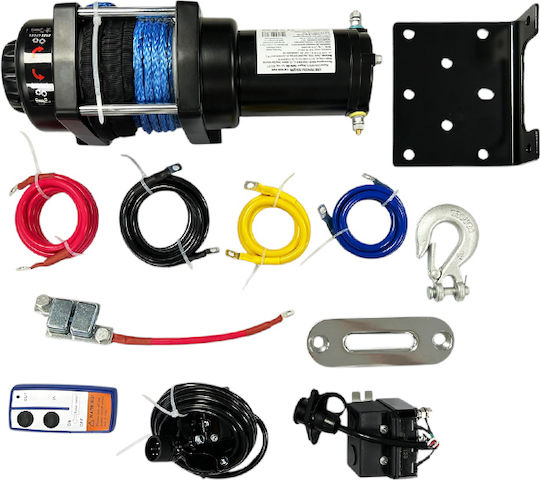 Electric Winch Mounting Plate 4500 Lbs 2045 Kg